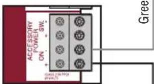 LIFT-MASTER LMRRUL - Heater wiring (green and white wires): - 4