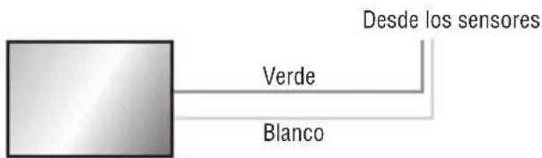 LIFT-MASTER LMRRUL - Cableado del calentador (cables verde y blanco): - 5