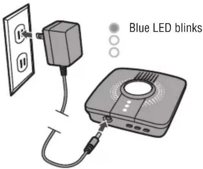LIFT-MASTER MYQG0302 - Power Up the Wi-Fi Hub - 1