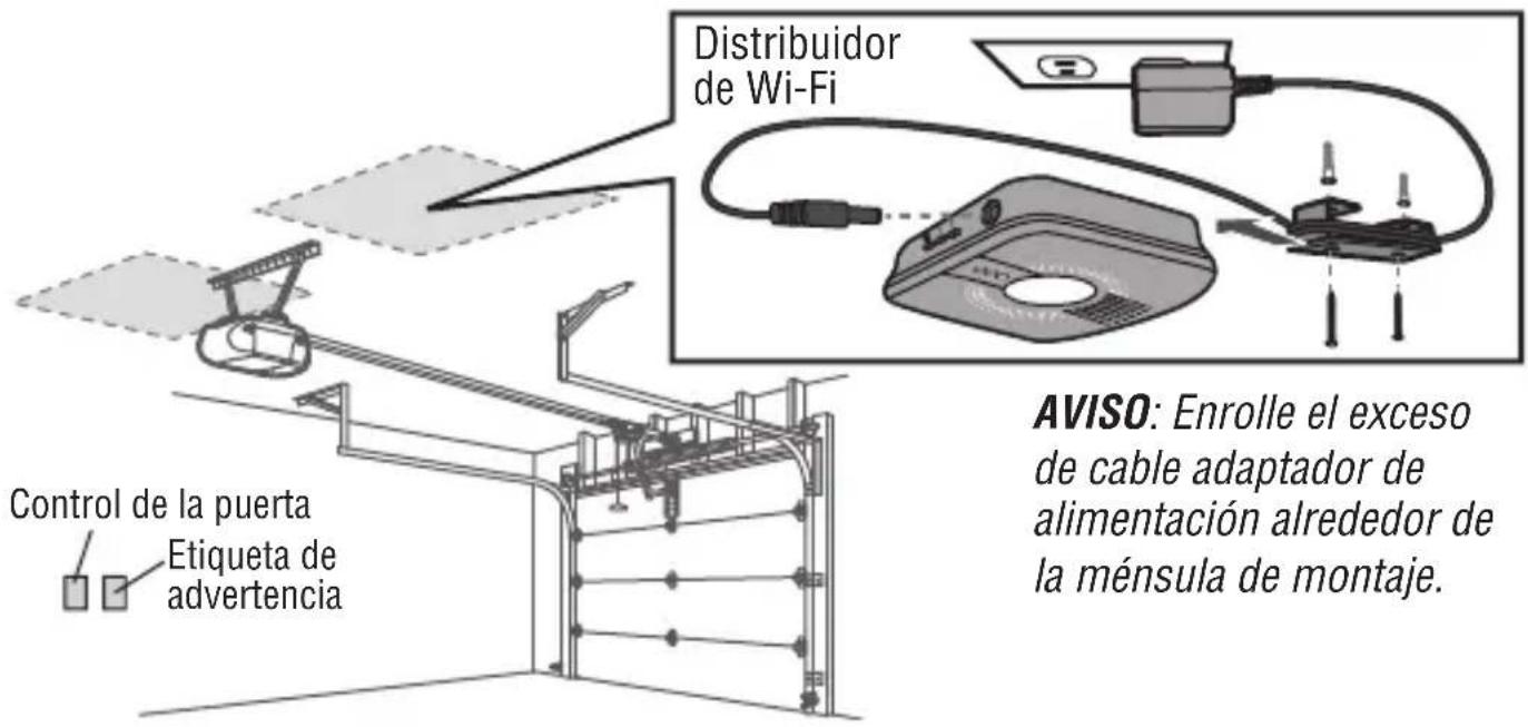 LIFT-MASTER MYQG0302 - Instale el Distribuidor de Wi-Fi - 1