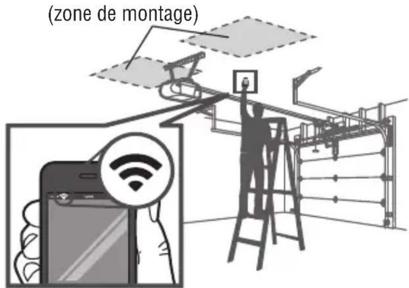 LIFT-MASTER MYQG0302 - Vérifi er le signal Wi-Fi - 1