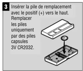 LIFT-MASTER 970LM - LES PILE DE TÉLÉCOMMANDE - 3