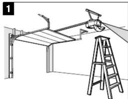 LIFT-MASTER 970LM - POUR EFFACER TOUS LES CODES DE LA MÉMOIRE - 1