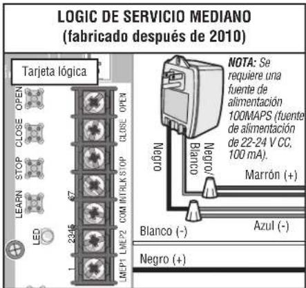 LIFT-MASTER LC36M - CABLEADO DE ALIMENTACION - 2