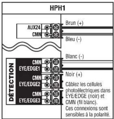 LIFT-MASTER LC36M - CÁBLAGE DE L'ALIMENTATION - 5