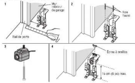 LIFT-MASTER 8155W - INSTALLATION AU SOL - 1