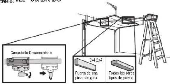 LIFT-MASTER 8155W - PRECAUCION - 2