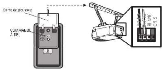 LIFT-MASTER 8155W - Assurez-vous que la commande de la porte est correctement cablede - 1