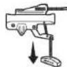 LIFT-MASTER 8155W - To Open the Door Manually - 2