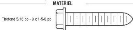 LIFT-MASTER 8155W - Installer le support de linteau - 1