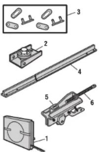 LIFT-MASTER 8155W - Pieces détaches - 1