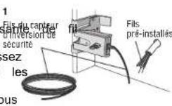 LIFT-MASTER 8155W - OPTION B - INSTALLATION PRECÁBLEE - 1