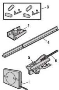 LIFT-MASTER 8155W - Repair Parts - 1