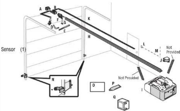 LIFT-MASTER 8155W - SECURITY+ 2. ACCESSORIES - 5