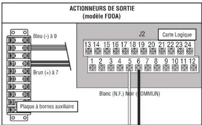 LIFT-MASTER LC36A - CÂBLAGE D'ALIMENTATION - 4