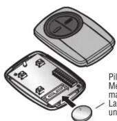 LIFT-MASTER 380UT - AVERTISSEMENT - 1