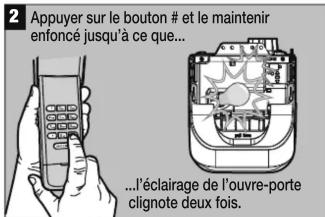 LIFT-MASTER 877LM - AVERTISSEMENT - 9