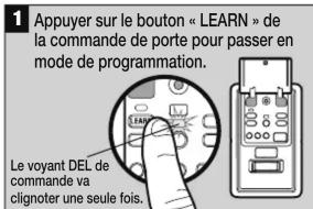 LIFT-MASTER 877LM - AVERTISSEMENT - 3