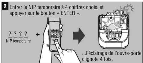 LIFT-MASTER 877LM - AVERTISSEMENT - 13