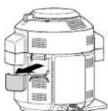 NINJA Foodi OL550EU - Mise en PLACE du collecteur de condensation - 1