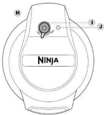 NINJA Foodi MINI OP100EU - PEÇAS - 5