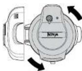 NINJA Foodi MINI OP100EU - SÄTTA PÅ OCH TA AV TRYCKLOCKET - 5