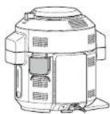 NINJA Foodi MAX OL750EU - MISE EN PLACE DU RÉCUPÉRATEUR DE CONDENSATION - 2