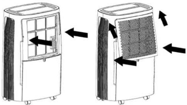 Toyotomi TDC1420 - To Clean the Air Filter - 3