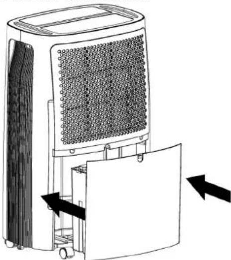 Toyotomi TDC1420 - ENTLEEREN DES WASSERBEHÄLTERS - 3