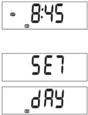 ZIBRO LC SL 530 - PROGRAMMAZIONE DEL WEEKLY TIMER - 9