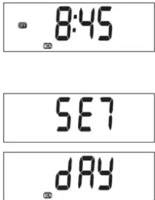 ZIBRO LC 400 - PROGRAMMAZIONE DEL WEEKLY TIMER - 9