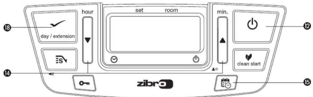 ZIBRO LC 400 - Programmation du WEEKLY TIMER - 1