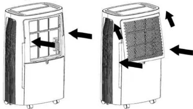Toyotomi TDC1416 - Para limpar o filtro de ar - 3