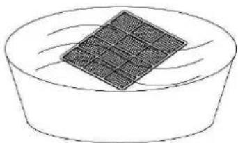 Toyotomi TDC1416 - Clean the air filter - 1