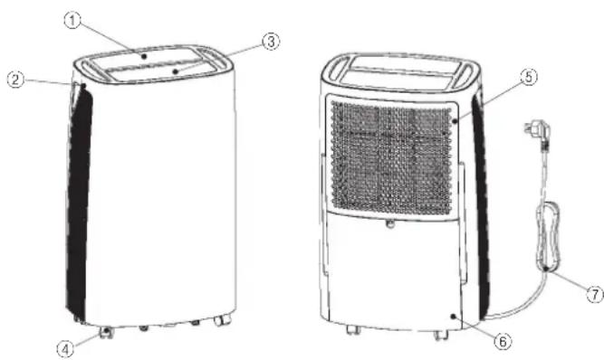 Toyotomi TDC1416 - PECAS - 1