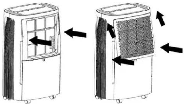 Toyotomi TDC1416 - Reinigung des Luftfilters - 3