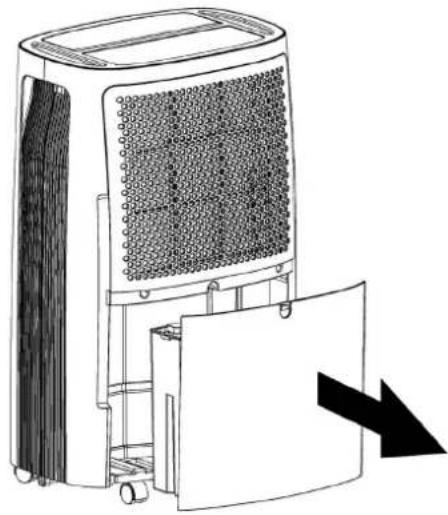 Toyotomi TDC1416 - SVUOTAMENTO DEL SERBATOIO DI SCARICO - 1