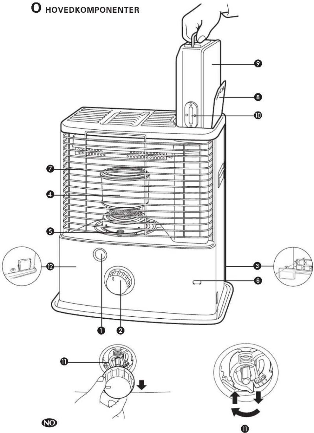 ZIBRO RC 270 - HOVEDKOMPONENTER - 1