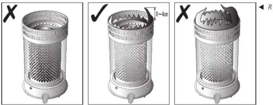 ZIBRO RS 240 - D REGULERING AF FLAMMEN - 1
