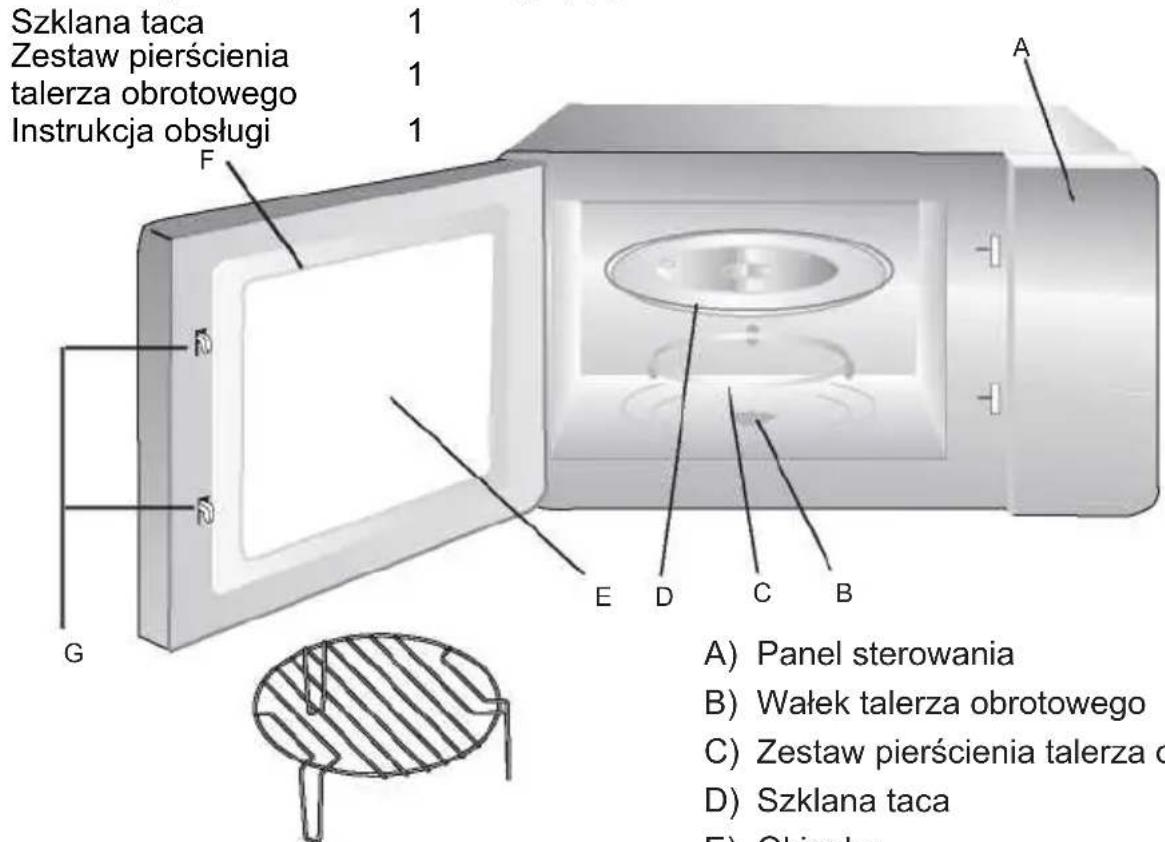 CANDY CMG20SMW - Częsci akcesoria - 1