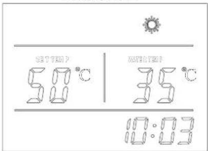 SET TENT 50°C 35°C 35°C 10:03