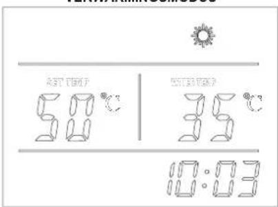Tesy AquaThermica Eco 260 S - OPERATING MODES. USER INTERFACE - 4