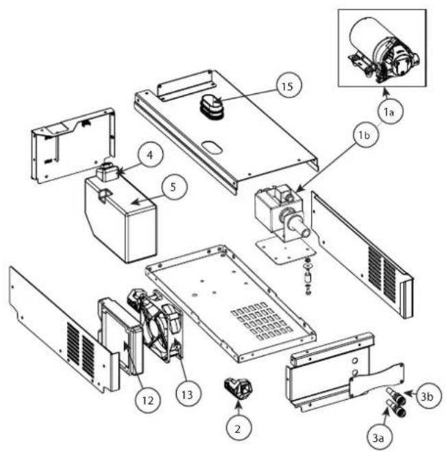 GYS WCU 1KW A - PIÉCES DE RECHANGE / SPARE PARTS / ERSATZTEILE / 3ANYACTN / RESERVE ONDERDELEN / PEZZI DI RICAMBIO / PIEZAS DE RECAMBIO - 2