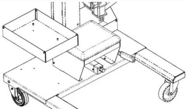 GYS Trolley IW1 - Mounting the column - 12