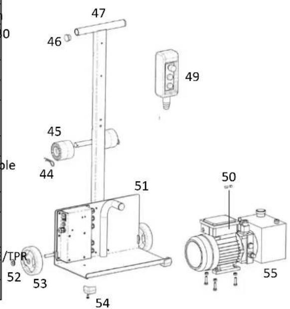 GYS Ergo Lift 650 - PLAQUE SIGNALETIQUE - 5