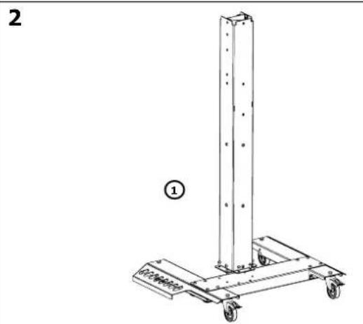 GYS Wheel Lift - ASSEMBLY - 10