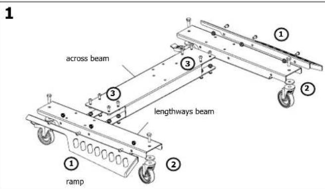 GYS Wheel Lift - ASSEMBLY - 9