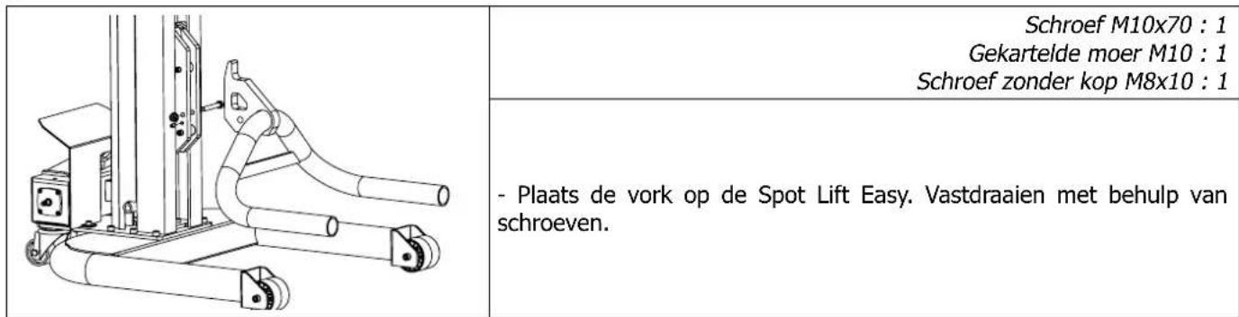 GYS Spot Lift Easy - AANZETTEN VAN HET APPARAAT - 9