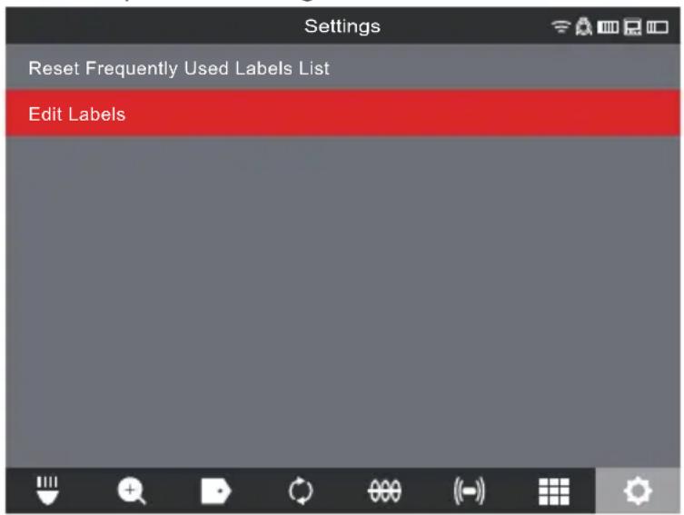 MILWAUKEE M18 297322 - Editing labels - 1