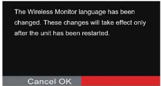 MILWAUKEE M18 297322 - Setting the M18™ Wireless Monitor Language - 2